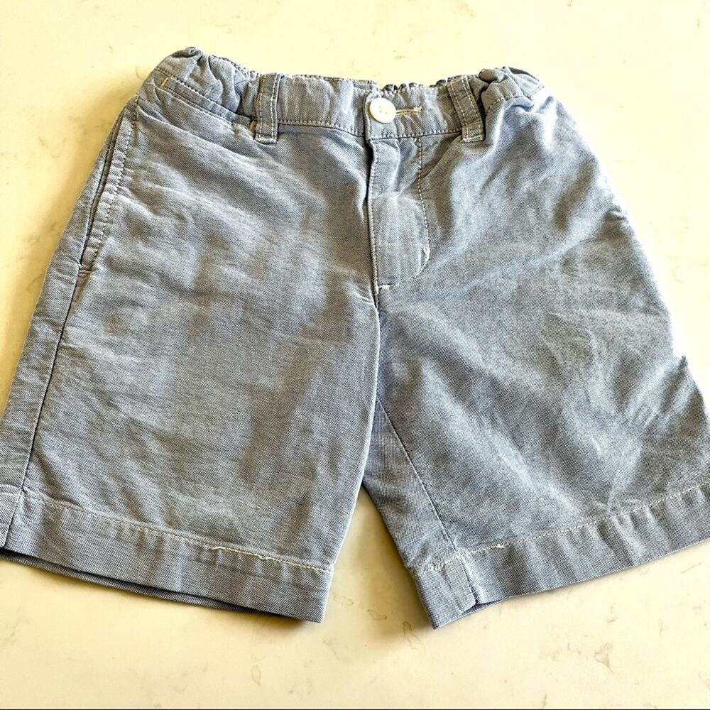 Polo Ralph Lauren Boys Light Blue Chino Shorts Size 4 Classic Preppy Style